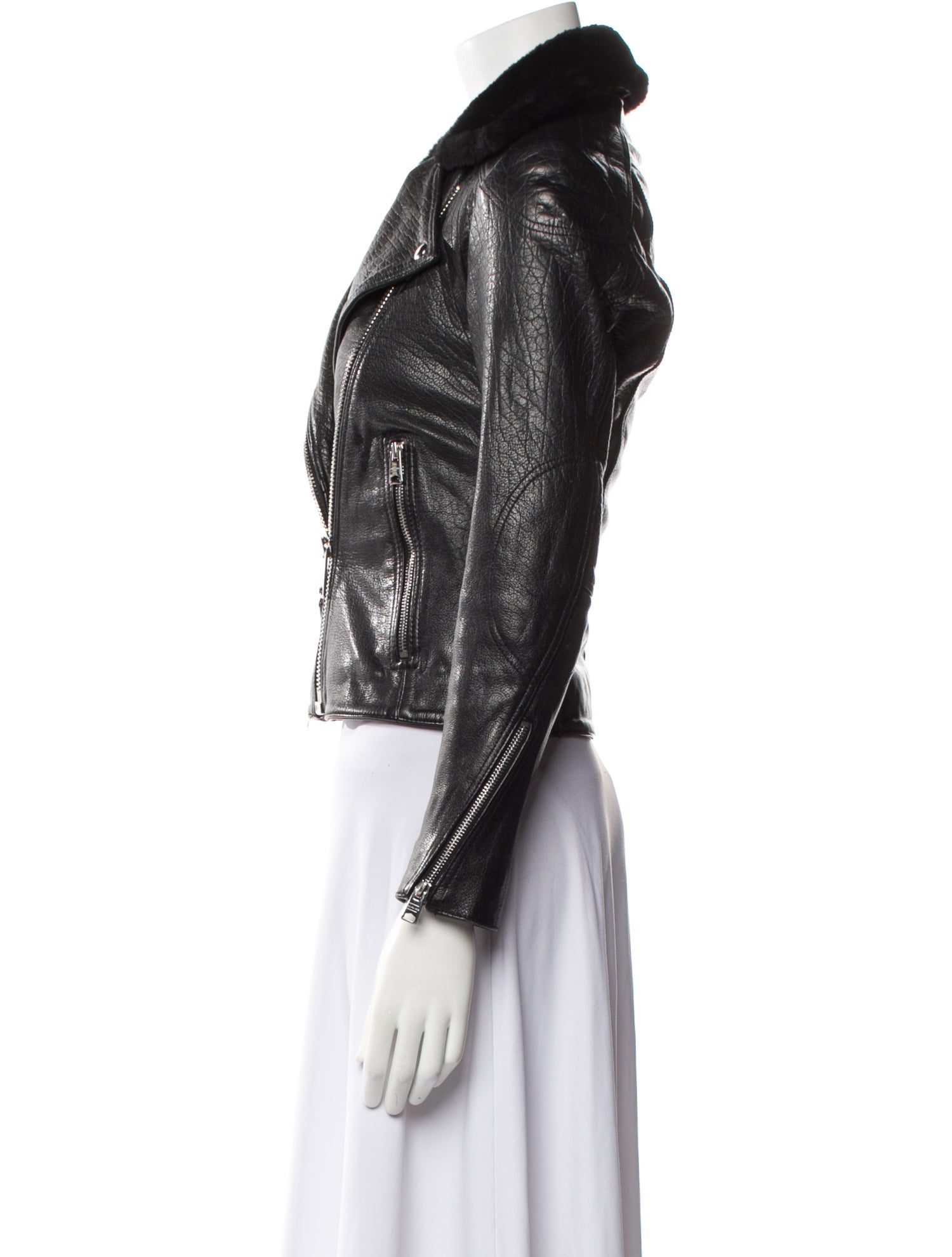 AllSaints Leather Biker Jacket
